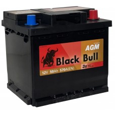 Аккумулятор BLACK BULL AGM / 50Ah / 570А